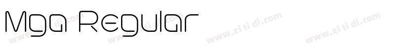 Mga Regular字体转换 Mga Regular字体转换